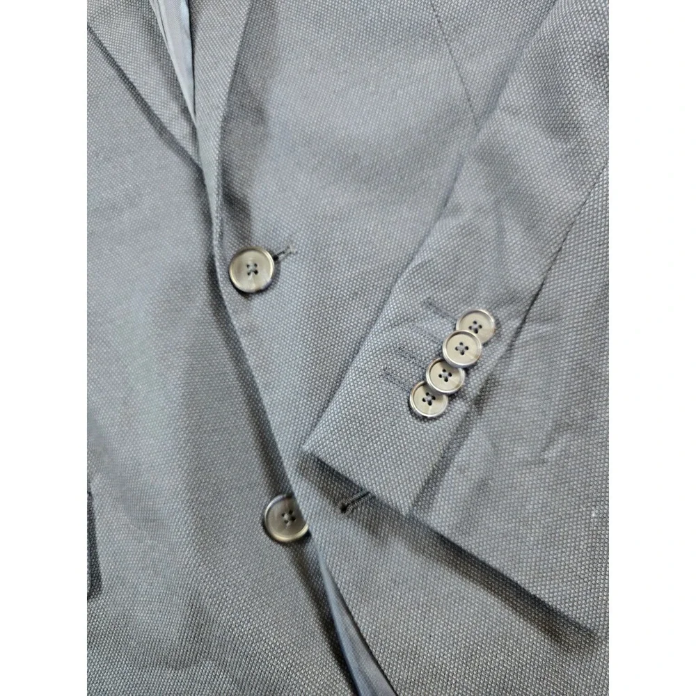 Banana Republic Suit Set Mens 38S 2 Piece Pants 32x29 Navy Blue Standard Fit